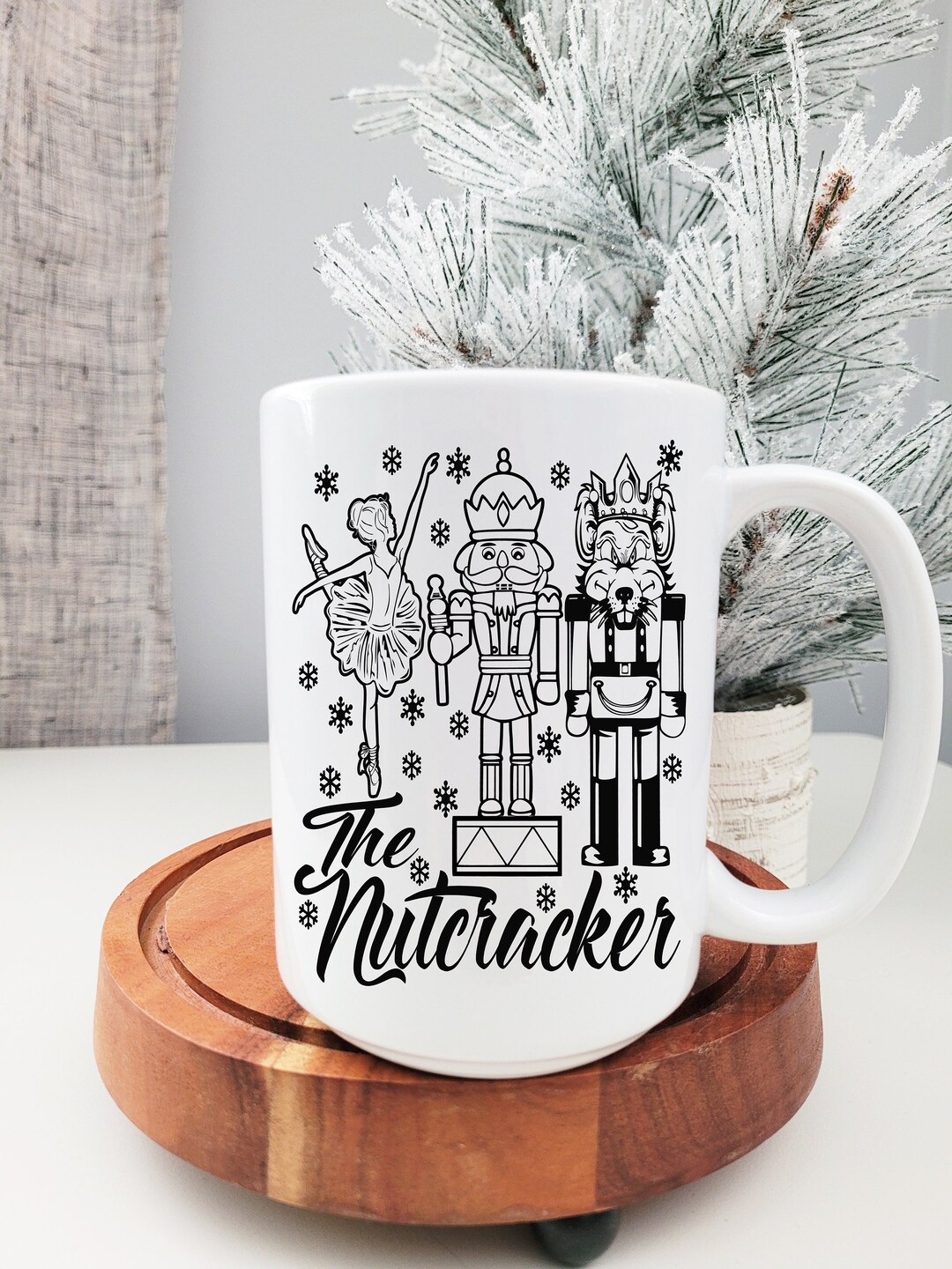 The Nutcracker Nutcracker Christmas Coffee Mug Christmas Etsy