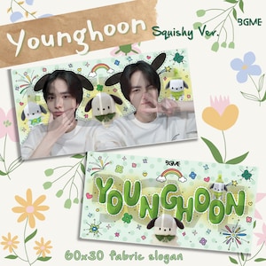 The Boyz Fabric Slogan Banner Cheering Kit