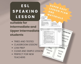ESL Sprechstunde | Zufällige Themen, Tabukarten (PDF zum Ausdrucken)