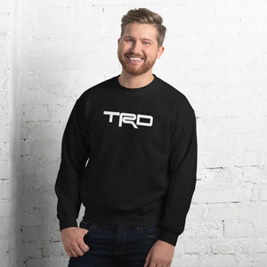 TRD Crewneck Sweatshirt (White Logo Printed)
