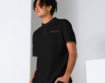 TRD PRO Toyota Polo Shirt Red Logo