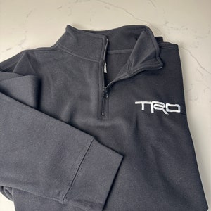 Toyota TRD Pullover Half Zip Sweater Jacket
