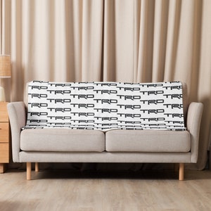 Toyota TRD Sherpa Blanket (white/black) - Etsy