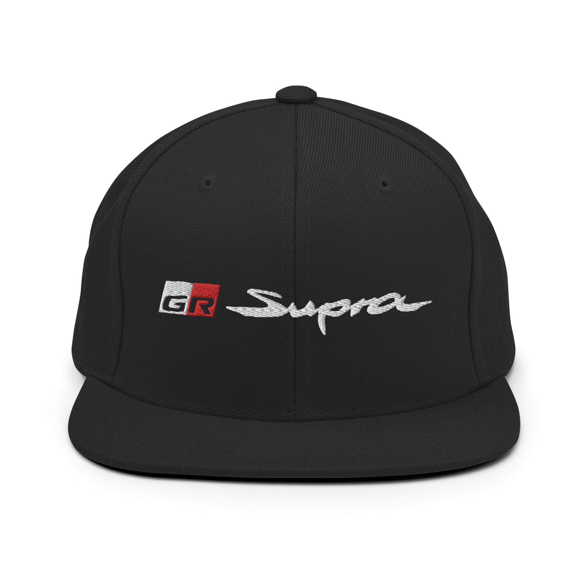 Toyota Supra Snapback Hat (white Logo Embroidered) - Etsy