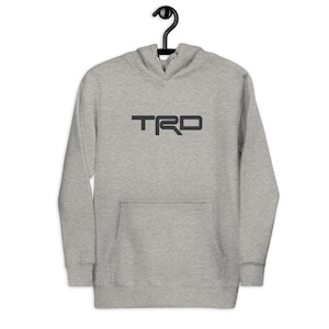 Toyota TRD hoodie (zwart logo)
