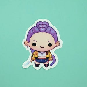 Kpop Demon Hunters Fanmade Stickers - Huntrix Saja Boys Rumi Zoey Mira Jinu Baby Romance Mystery Abby