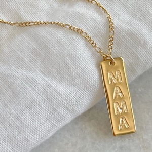 MAMA Necklace, Gift From Daughter, Gold Mama Necklace, Gift For Mom, Perfect Gift For Mom, Mama Necklace For Mom, Dainty Necklace, Mom Gift