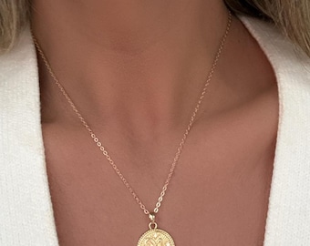 Gold Zodiac Necklace Gift Zodiac Jewelry Personalized Birthday Gift For Her Handmade Dainty Necklace Everyday Layering Necklace Bridesmaid