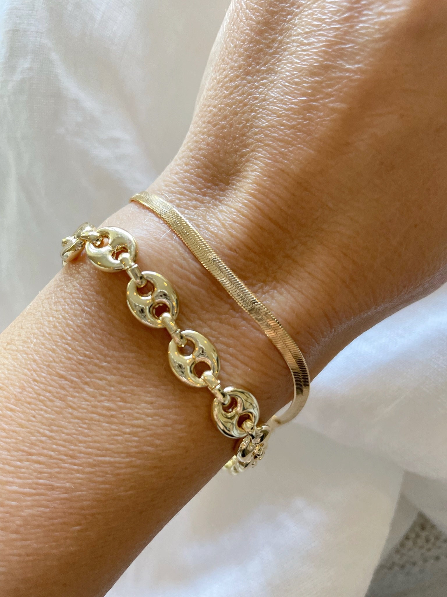 MAOR Anker chain bracelet - Gold
