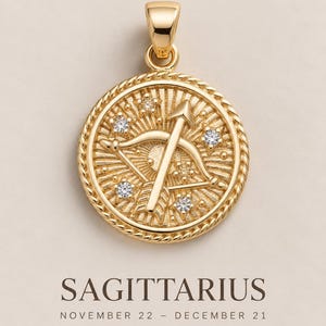 Gold Zodiac Necklace Personalized Gift For Her Scorpio Sagittarius Libra Aquarius Pisces Zodiac Jewelry Gift For Women Birthday Gift