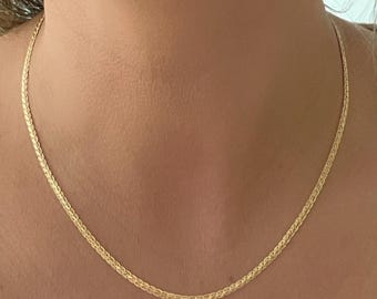 Gold Filled Layering Chain Necklace Snake Chain Necklace Gold Chain Necklace Layering Necklace Gift For Her Gift For Mom Chain for Her
