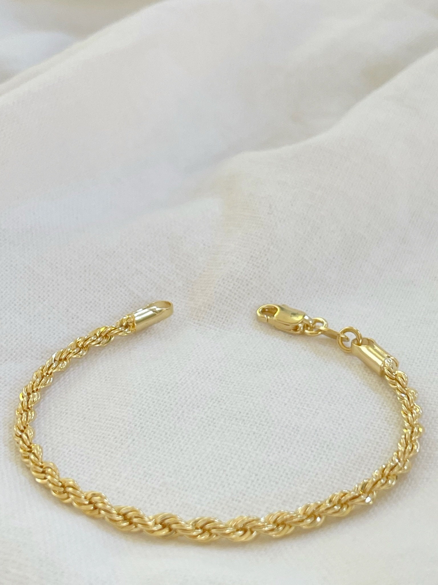 Buy Revere Sterling Silver Beaded Bee Pendant Bracelet | Womens bracelets |  Argos