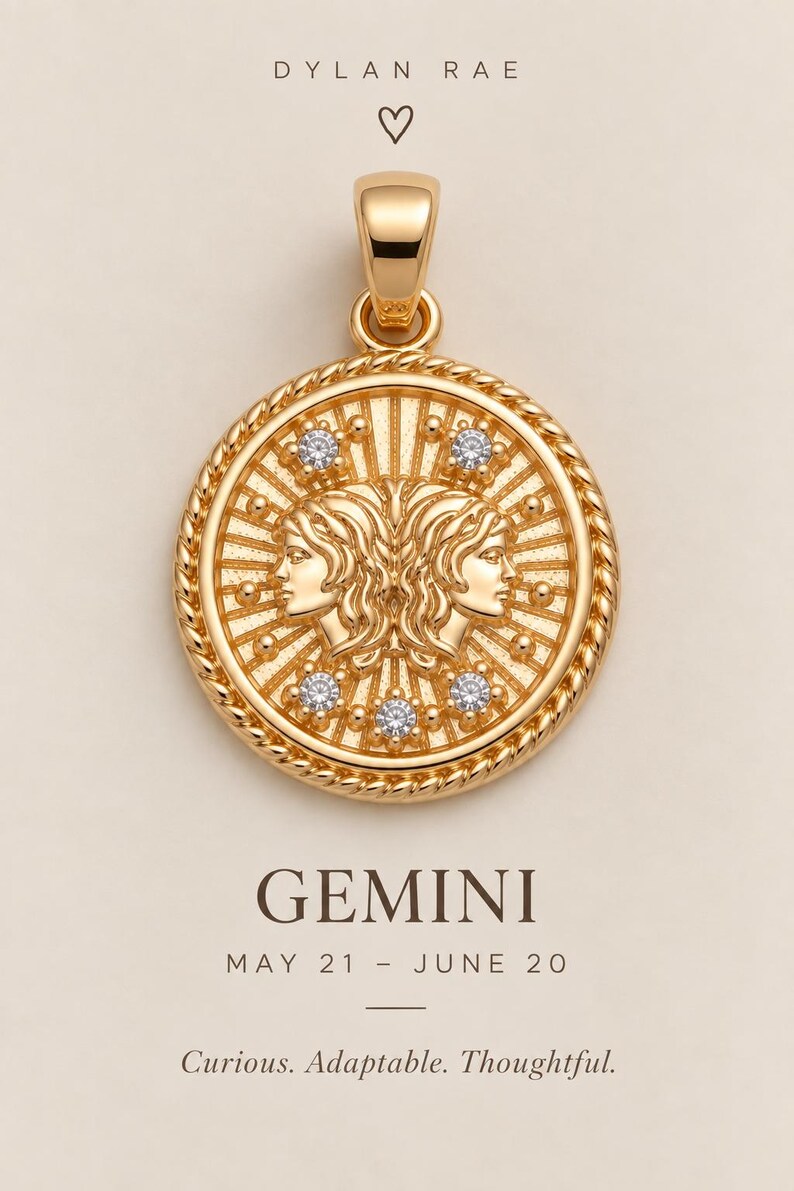 Gold Zodiac Necklace Personalized Gift For Her Scorpio Sagittarius Libra Aquarius Pisces Zodiac Jewelry Gift For Women Birthday Gift