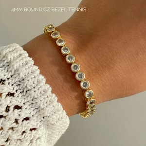 Gold Bracelet Dainty Bracelets Herringbone Bracelet Minimalist Jewelry Layering Women Everyday Gold Chain Bracelet Delicate Stackable image 6