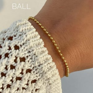 Gold Bracelet Dainty Bracelets Herringbone Bracelet Minimalist Jewelry Layering Women Everyday Gold Chain Bracelet Delicate Stackable image 10