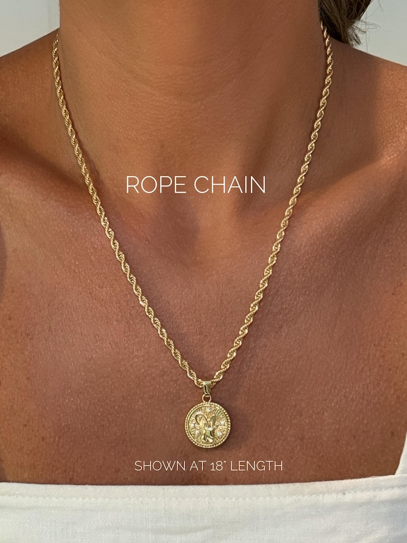 Gold Zodiac Necklace Personalized Gift For Her Scorpio Sagittarius Libra Aquarius Pisces Zodiac Jewelry Gift For Women Birthday Gift