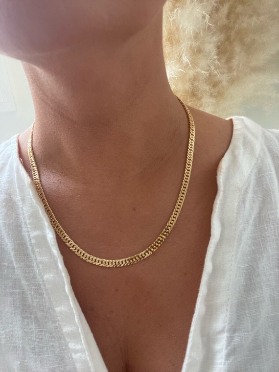 Gold filled cuban chain discount