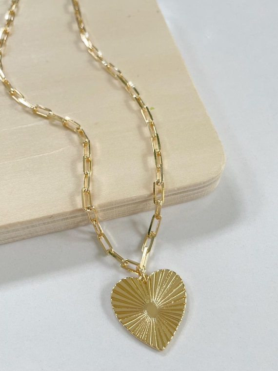 [Golden dew] 18K Gold☆Heart For You 3 necklace Golden dew] 18K Gold☆Heart For You 3 necklace