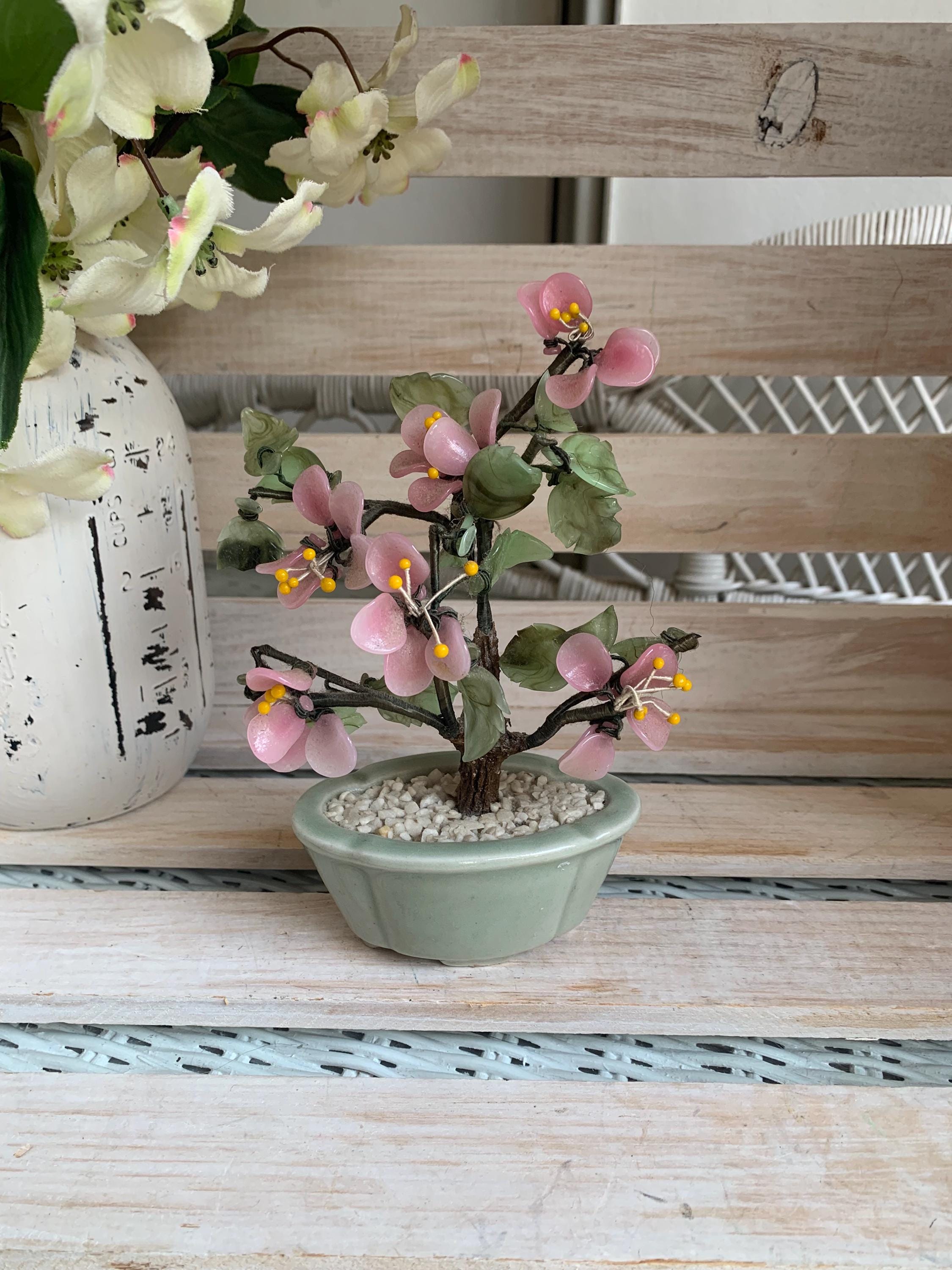 Asian Glass Flower Arrangements - Etsy
