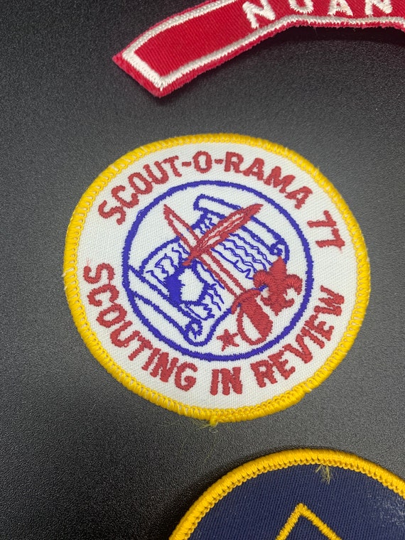 Vintage Boy Scouts Patches 5 Unused Scout O Rama … - image 5
