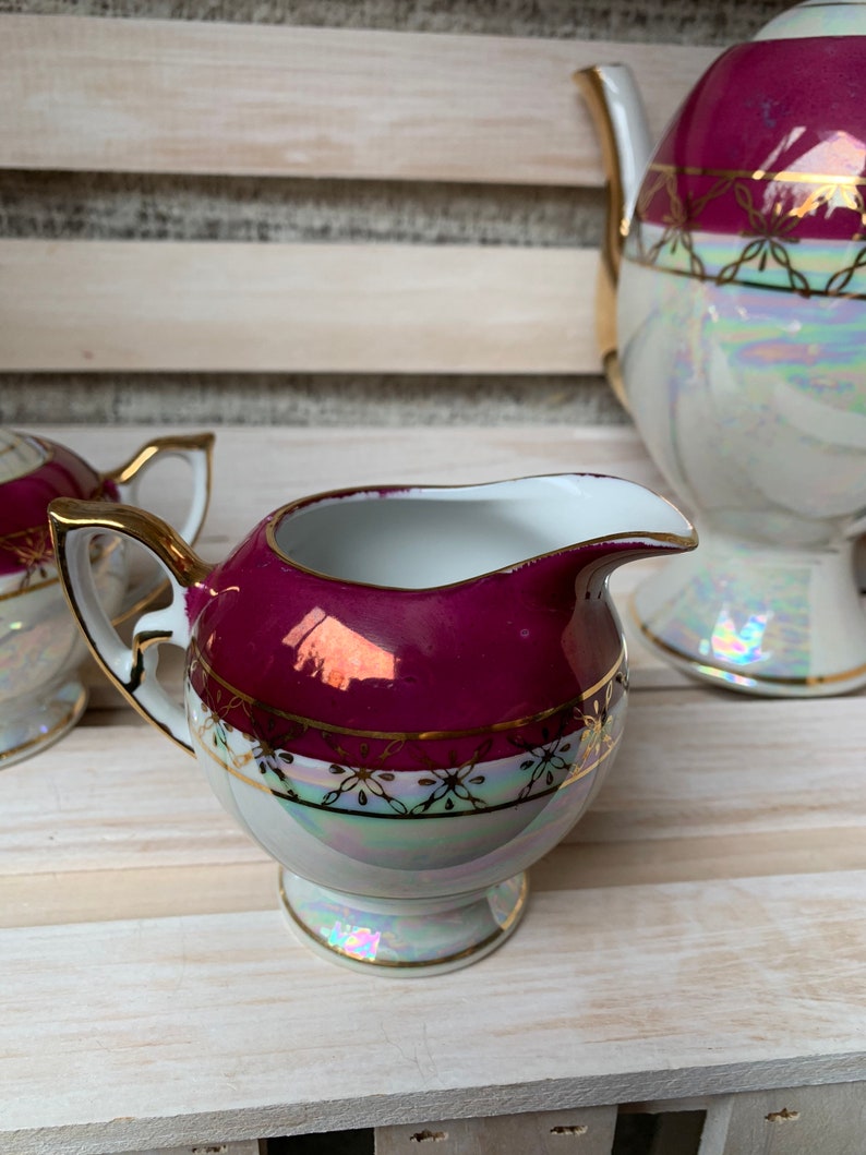Vintage Tilso Japan Lusterware Tea Set Elegant Tea Set