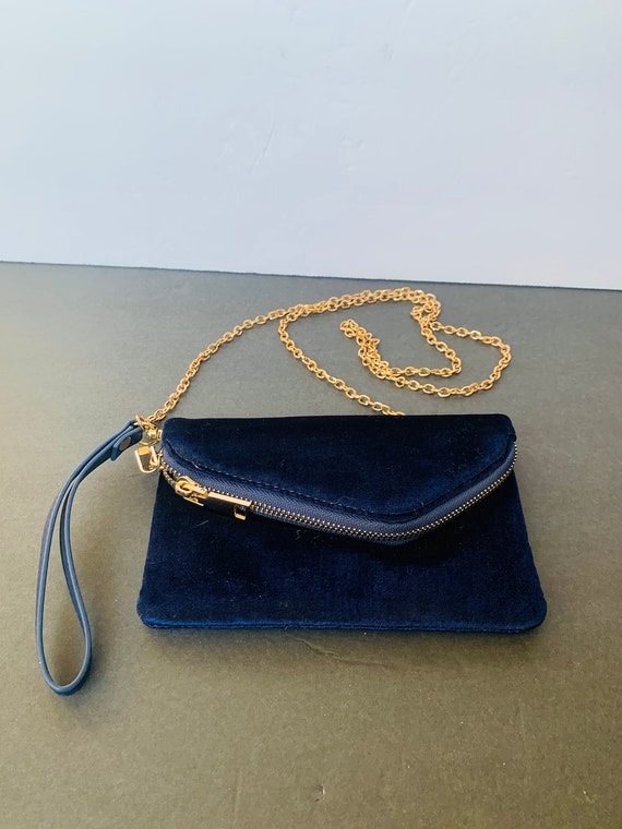 Urban Expessions Clutch Or Crossbody Royal Blue Ve