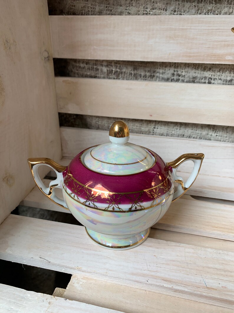 Vintage Tilso Japan Lusterware Tea Set Elegant Tea Set