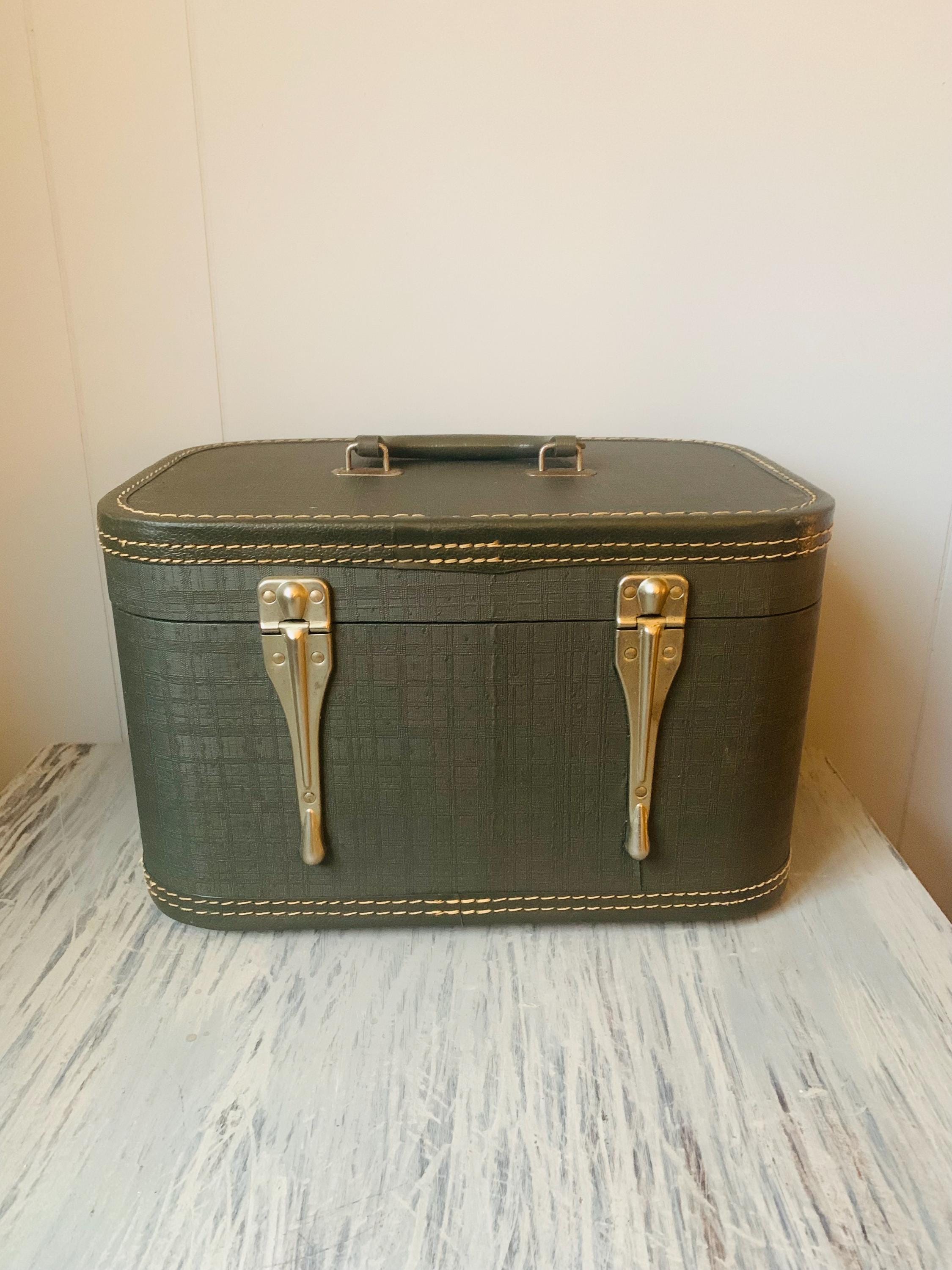 USA Vintage SEARS 60’s Travel Carry Bag Sears Courier by Samsonite Vinyl Carry-on Messenger Bag