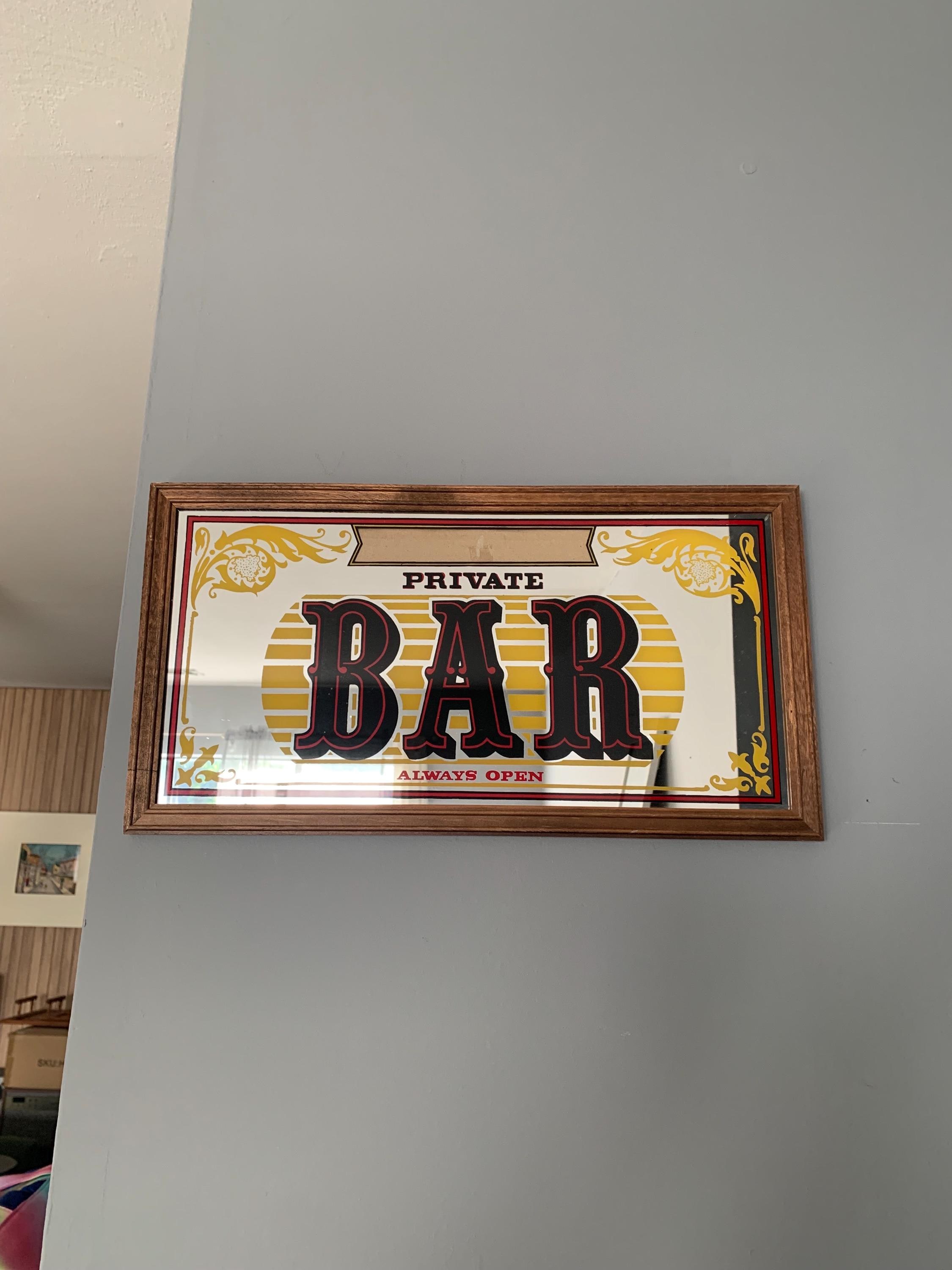 Man Cave Mirror - Etsy