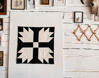 Wall Hanging Quilt Pattern PDF – Handmade Housewarming Gift Pattern – Beginner Patchwork Wall Decor Sewing Pattern