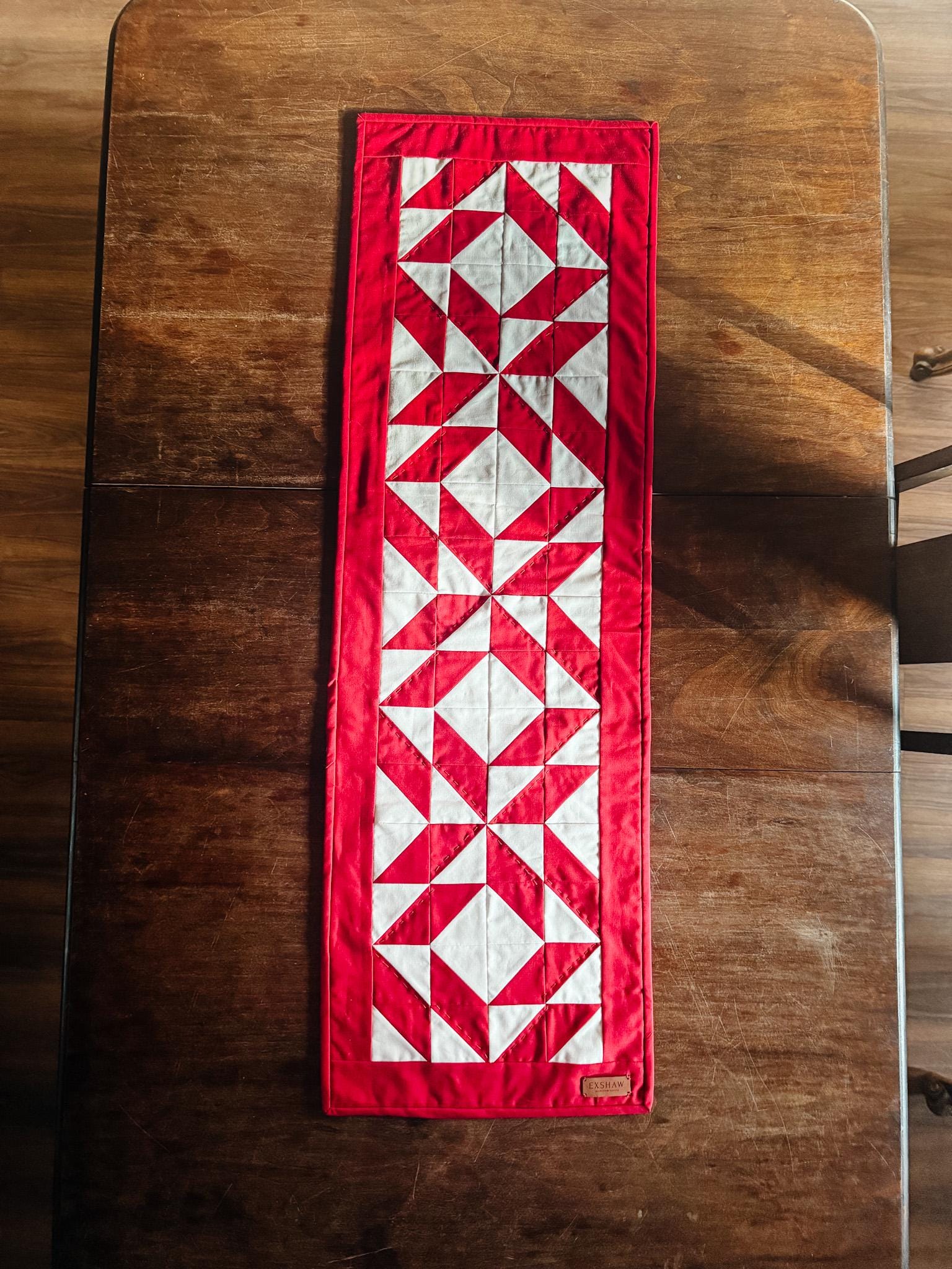 Christmas Table Runner Sewing Pattern PDF, Quilt Pattern PDF, HST ...
