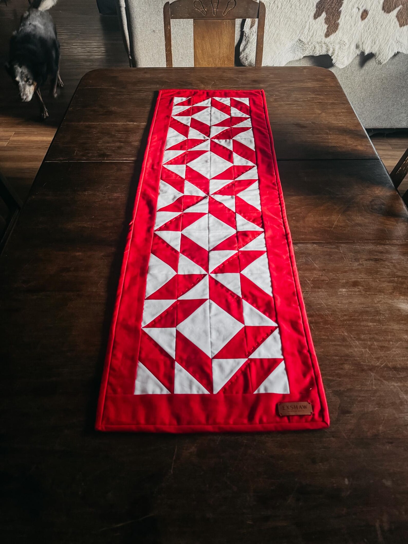 Table Runner Pattern PDF for Christmas Decor, Quilted Holiday Table ...