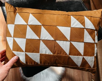 Molde para capa de almofada Wild One em PDF – Molde de patchwork para iniciantes – Molde para costura de almofada acolchoada – Download instantâneo