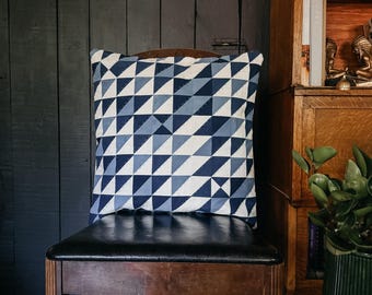 Molde para capa de almofada Patchwork Pebbles em PDF – Molde de nível intermediário para patchwork – Molde para costura de almofada acolchoada – Download instantâneo