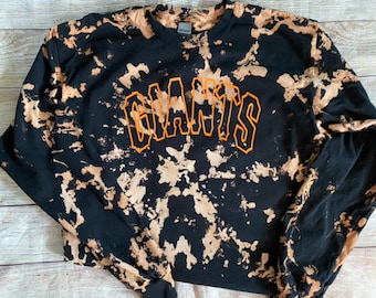 San Francisco Giants Long Sleeve Bleached