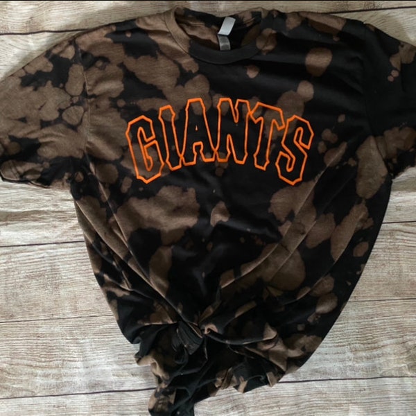 San Francisco Giants Gebleichtes Kurzarmshirt