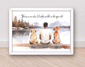 christmas gifts for him from her, gifts for dad, gift for brother, uncle, grandad, son, stocking filler, gift from the dog, dog dad gift