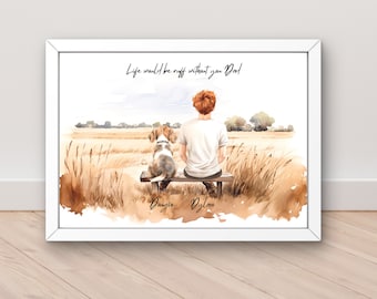 christmas gifts for him from her, gifts for dad, gift for brother, uncle, grandad, son, stocking filler, gift from the dog, dog dad gift