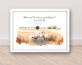 Christmas gifts for her, for girlfriend, for friend, secret santa gift, gift from the dog, dog mum gift, personalised pet gift, for sister