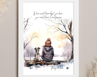 cadeau de deuil de chien, cadeaux de perte d'animal de compagnie, cadeaux de Noël, cadeau commémoratif de chien, perte de chien, cadeau de perte de chien, perte d'un chien, souvenir, décès de chien