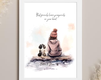 dog memorial gift, pet memorial, pet loss gift, loss of dog, dog remembrance gift, dog bereavement gift, dog passing away gift, dog memory -