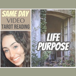 Unveiling Your Life Purpose: Same-Day Personalized Video Tarot Reading for Pre-Birth Intentions