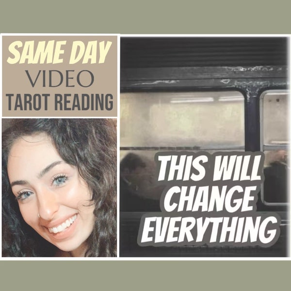 Unveiling Your Transformation : Same-Day Personalized Video Tarot Reading for What Will Change Everything For You