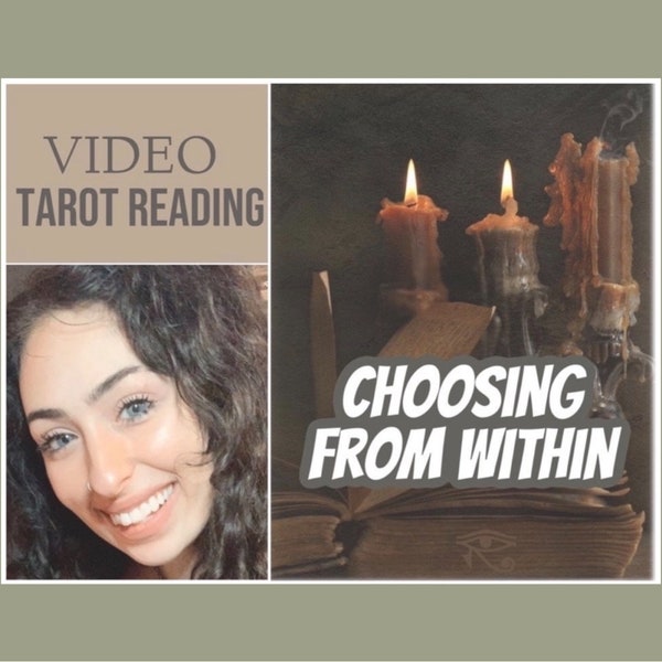 Making A Choice from the Heart: Personalized Video Tarot Reading for Hearing Your Soul's Guiding Light