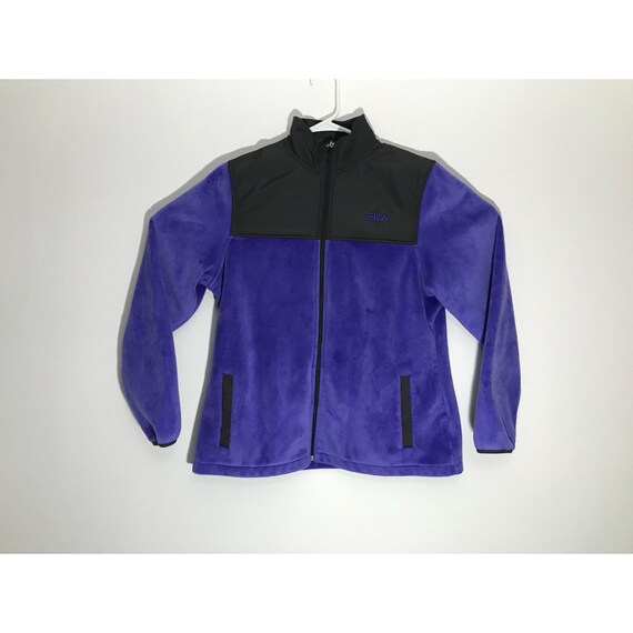 Vintage Fila Sports Womens L Purple 