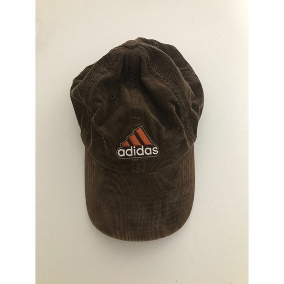Vintage Adidas Brown Orange Adjustable 