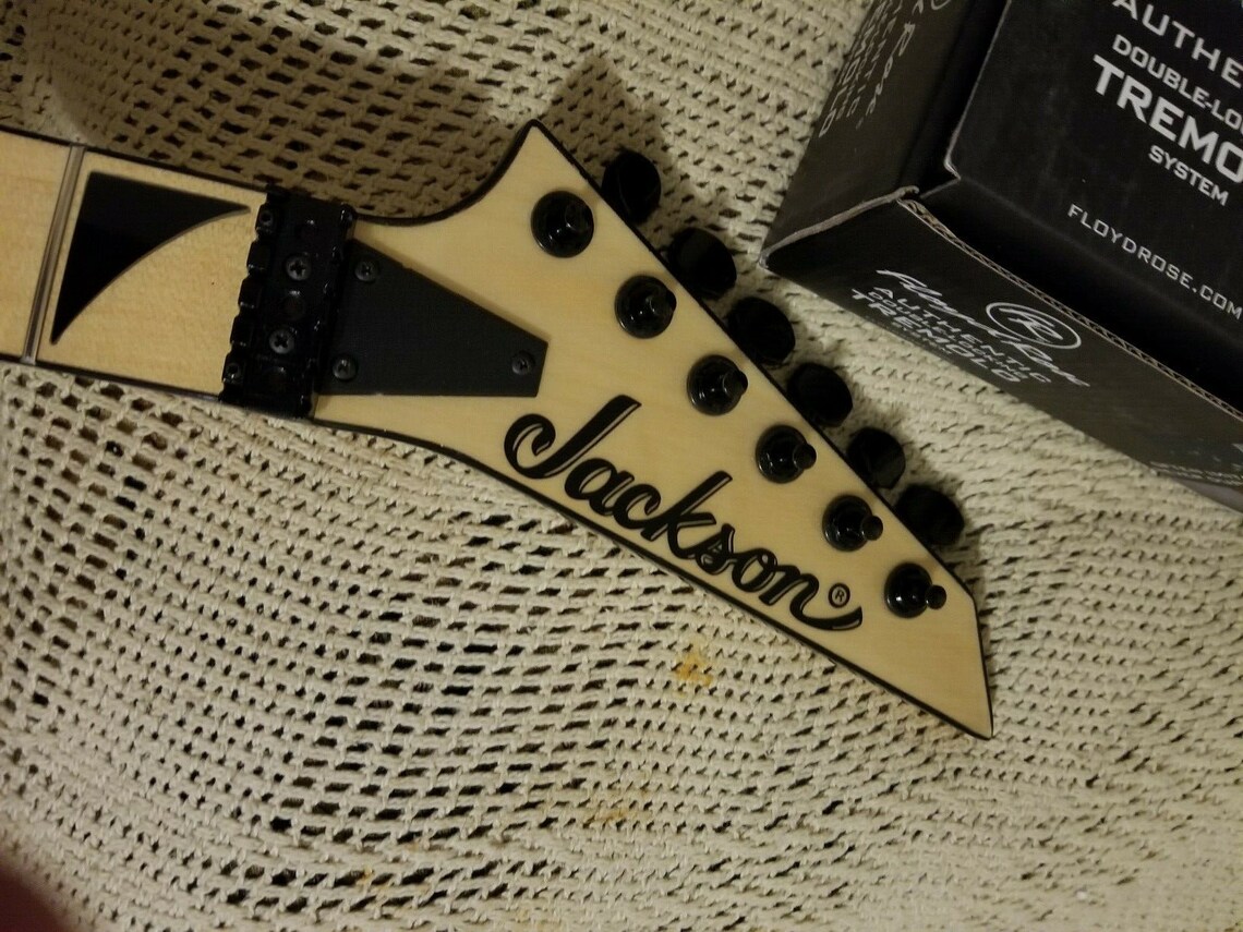 Jackson Guitar Headstock Decal Logo OEM Size DieCut Vinyl Etsy