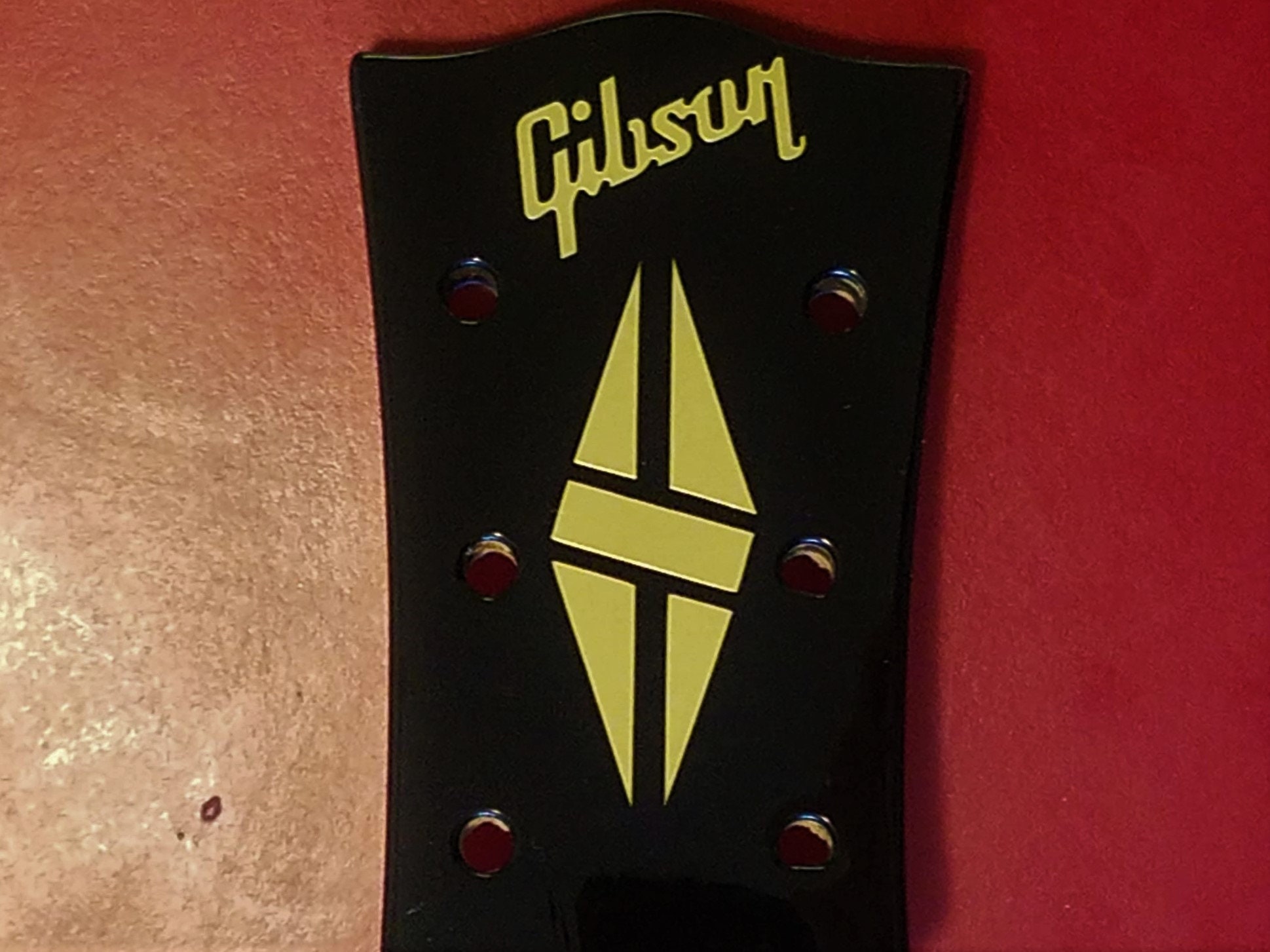 Gibson Guitar Headstock Diamond LOGO Die Cut VINYL Decal OEM Etsy