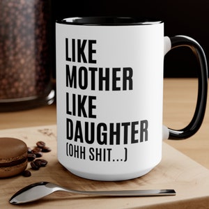 Like Mother Like Daughter Mom Gifts from Daughter Mother&#39;s Day Funny Mom Gift Idea Christmas Birthday Gift for Mom from Daughter Like Mother