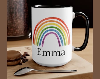Personalised LGBT rainbow mug  Lgbt Gift lgbtq Gift - LGBTQ Mug  Equality Gift Gay Pride Gift  Gay Pride Mug Lgbt Gift   Pride March mugs